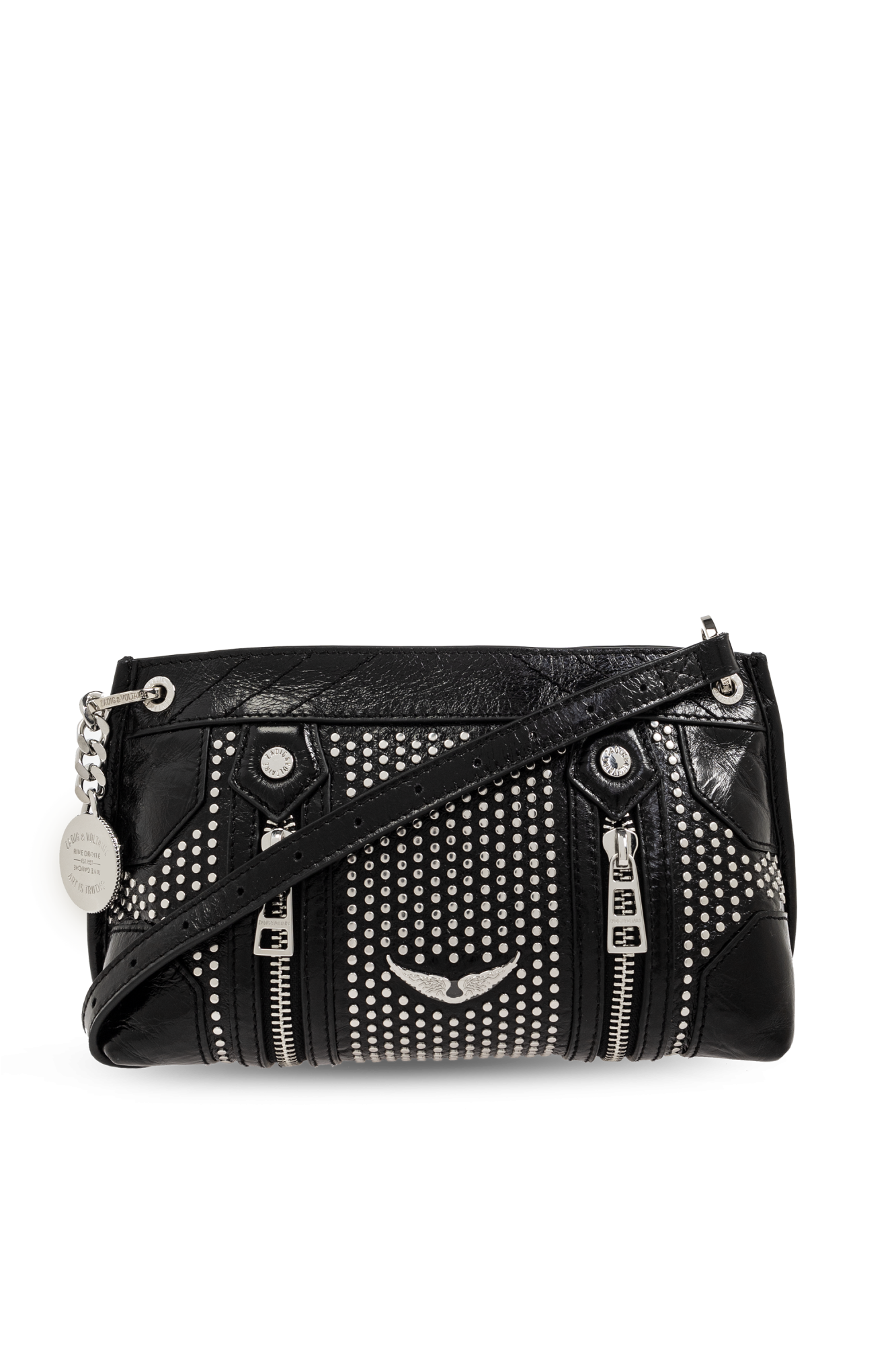 Black Shoulder Bag 'Sunny Mood' Zadig & Voltaire